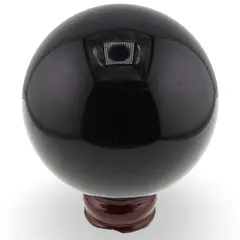Obsidian, sfera naturala unicat, I12