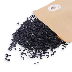 Spartura goldstone albastru pietre chips 300g