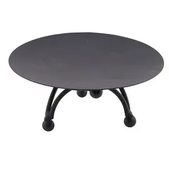 Suport pentru aromaterapie rotund din metal, 6cm