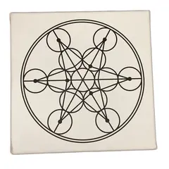Tablou Cubul lui Metatron 19,5x19,5cm