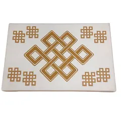 Tablou Feng Shui cu Nodul Mistic, 20cm x 30cm