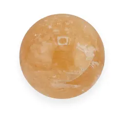 Calcit galben, sfera naturala unicat, A14