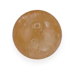 Calcit galben, sfera naturala unicat, A16