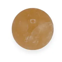 Calcit galben, sfera naturala unicat, A3