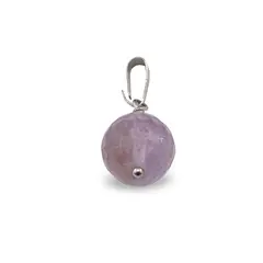 Pandantiv Ametrin sfera fatetata, 12mm