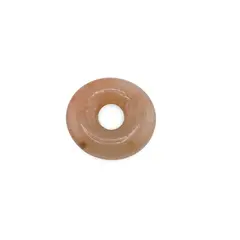 Pandantiv Calcit donut pi, 15mm