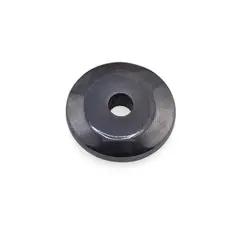 Pandantiv Hematit donut pi, 20mm