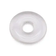 Pandantiv piatra pi donut Cristal de stanca, 20mm