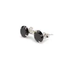 Cercei cu surub din Argint 925 si Spinel, 7mm