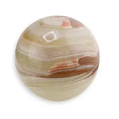 Bomboniera model sfera din Onix de Pakistan - 8,5cm