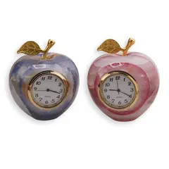 Ceas model mar din Onix de Pakistan colorat, 6cm