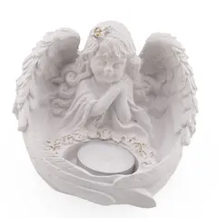 Suport de lumanare Inger protector, 9cm