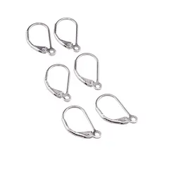 Accesoriu din Argint 925, agatatoare pentru cercei leverback, trei perechi - 12x9mm