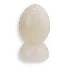 Ou slefuit din Onix de Pakistan cu suport - 5cm