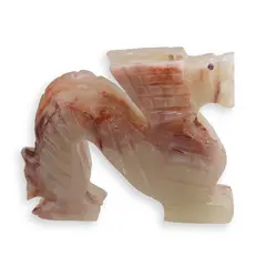 Figurina slefuita din Onix de Pakistan, dragon - 8cm