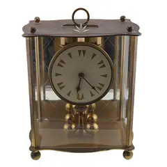 Ceas aniversar torsion vintage, Germania, 10 rubine 21cm