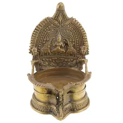 Decoratiune vintage din alama lampa Kamakshi - 13,5cm