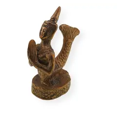 Decoratiune vintage din alama Suvannamaccha, 7cm