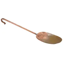 Lingura mare vintage din alama - 40,5cm