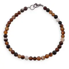 Bratara Agat maro sfere 4mm