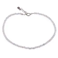 Bratara Mix Berile sfere fatetate si Argint 925, 2mm