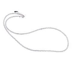 Colier Mix Berile sfere fatetate cu Argint 925, 2mm
