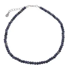 Bratara Safir discuri fatetate cu Argint 925, 3mm