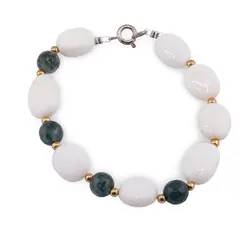 Bratara Gradina Sufletului - Mossagat 6mm si Opal 13-15mm