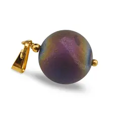 Pandantiv Cuart Titan Aura sfera, 14mm