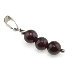 Pandantiv Granat sfere, 6mm