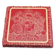 Placa feng shui din piatra cu Pi Yao, 14cm
