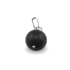 Pandantiv Onix sfera  cu mantre, 14mm