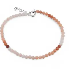 Bratara Opal degrade sfere fatetate 3,5mm