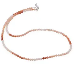 Colier Opal degrade sfere fatetate 3,5mm