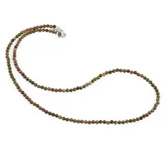 Colier Unakit sfere fatetate, 3mm