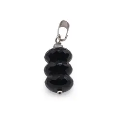 Pandantiv Onix discuri fatetate 10mm
