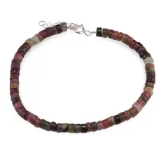 Bratara Turmalina multicolora rondele 4-4,5mm