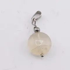 Pandantiv Citrin banut 12 mm
