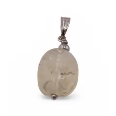 Pandantiv Citrin oval 13mm