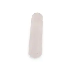 Cristal Cuart roz pentru meditatie, dublu varf