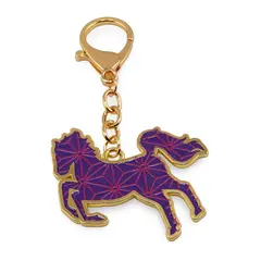 Amuleta breloc feng shui din metal pentru zodia Cal, 2026