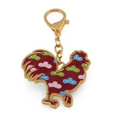 Amuleta breloc feng shui din metal pentru zodia Cocos, 2026