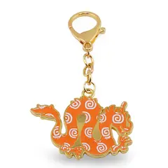 Amuleta breloc feng shui din metal pentru zodia Dragon, 2026