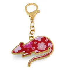 Amuleta breloc feng shui din metal pentru zodia Sobolan, 2026