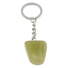 Breloc Jadeit piatra rulata 25mm