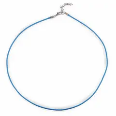 Snur bleu cu inchizatoare, ata cerata