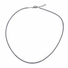 Snur gri cu inchizatoare, ata cerata