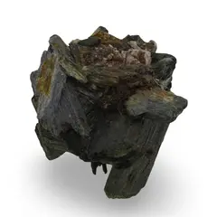 Epidot A+ in matrita, cristal unicat E1