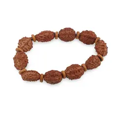Bratara cu seminte de Rudraksha 17-20mm