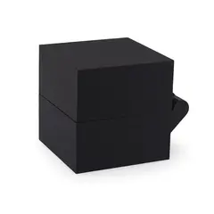 Cutie pentru cadou / depozitare tip cufar, 5cm - neagra